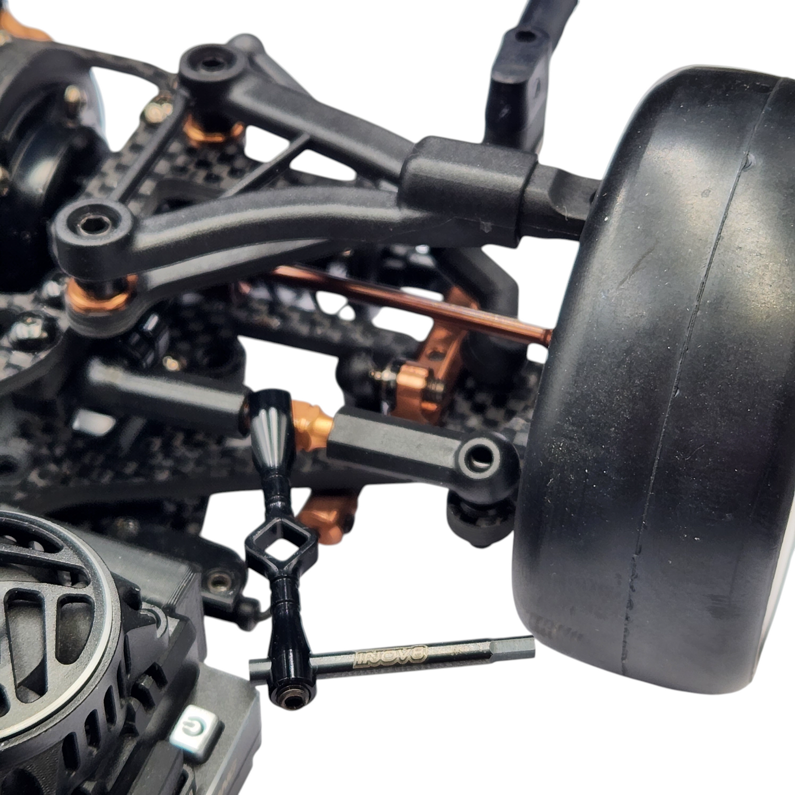 INOV8 HexLite Multi-Tool 4mm Turnbuckle & 2mm Hex (Black)