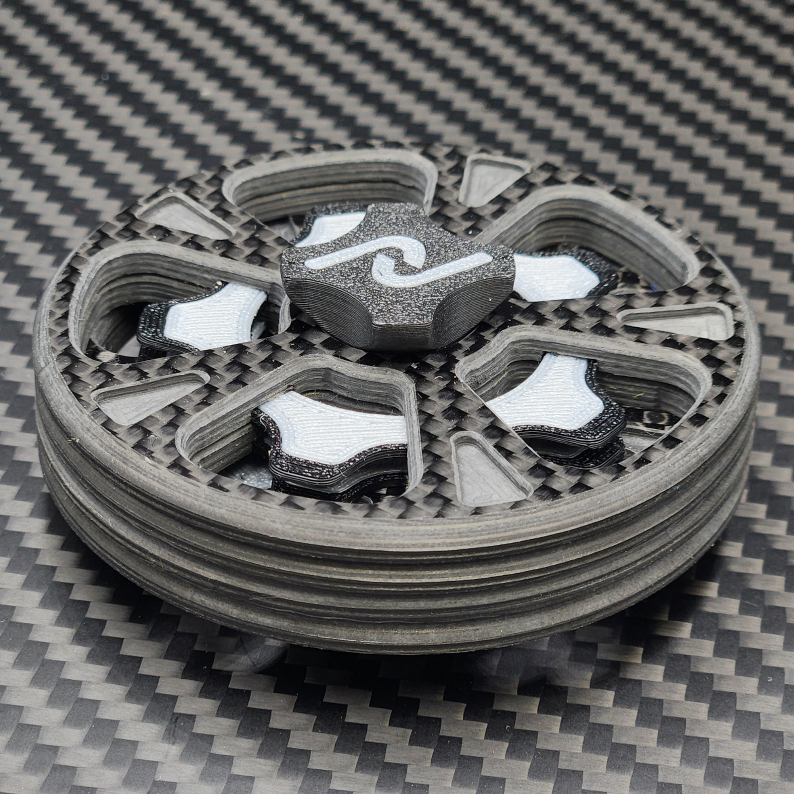 INOV8 3DX Carbon Setup Wheels for 1/10th Onroad