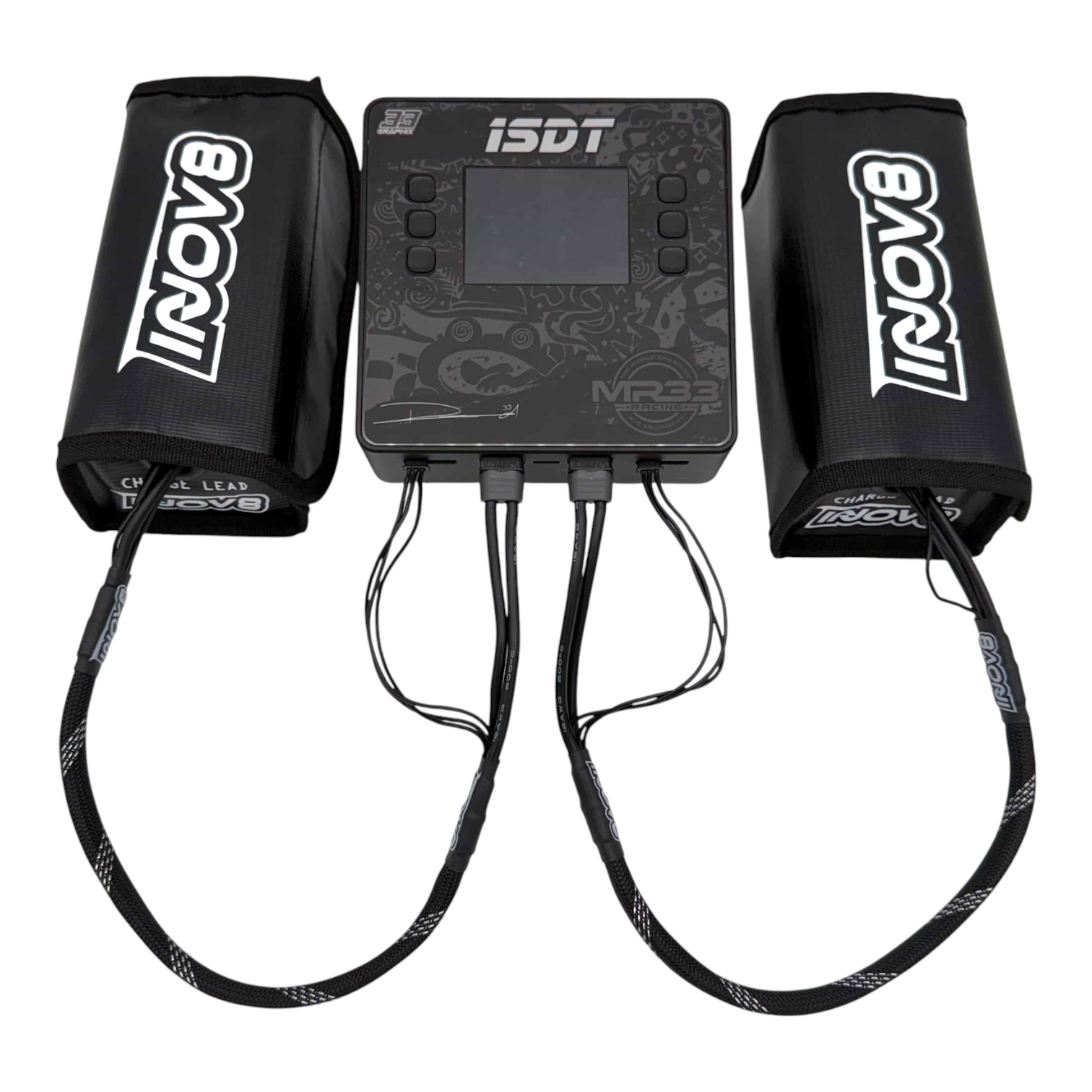INOV8 EleX Premium Charging Cables 50cm 4mm to 5mm Bullet