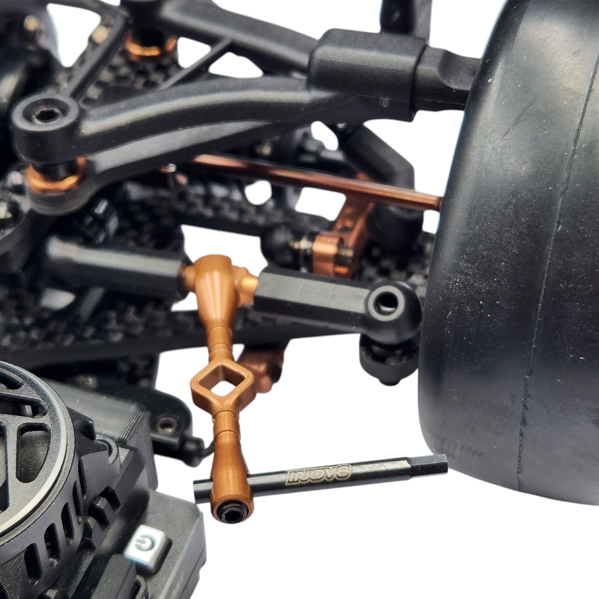 INOV8 HexLite Multi-Tool 4mm Turnbuckle &amp; 2mm Hex (Bronze)