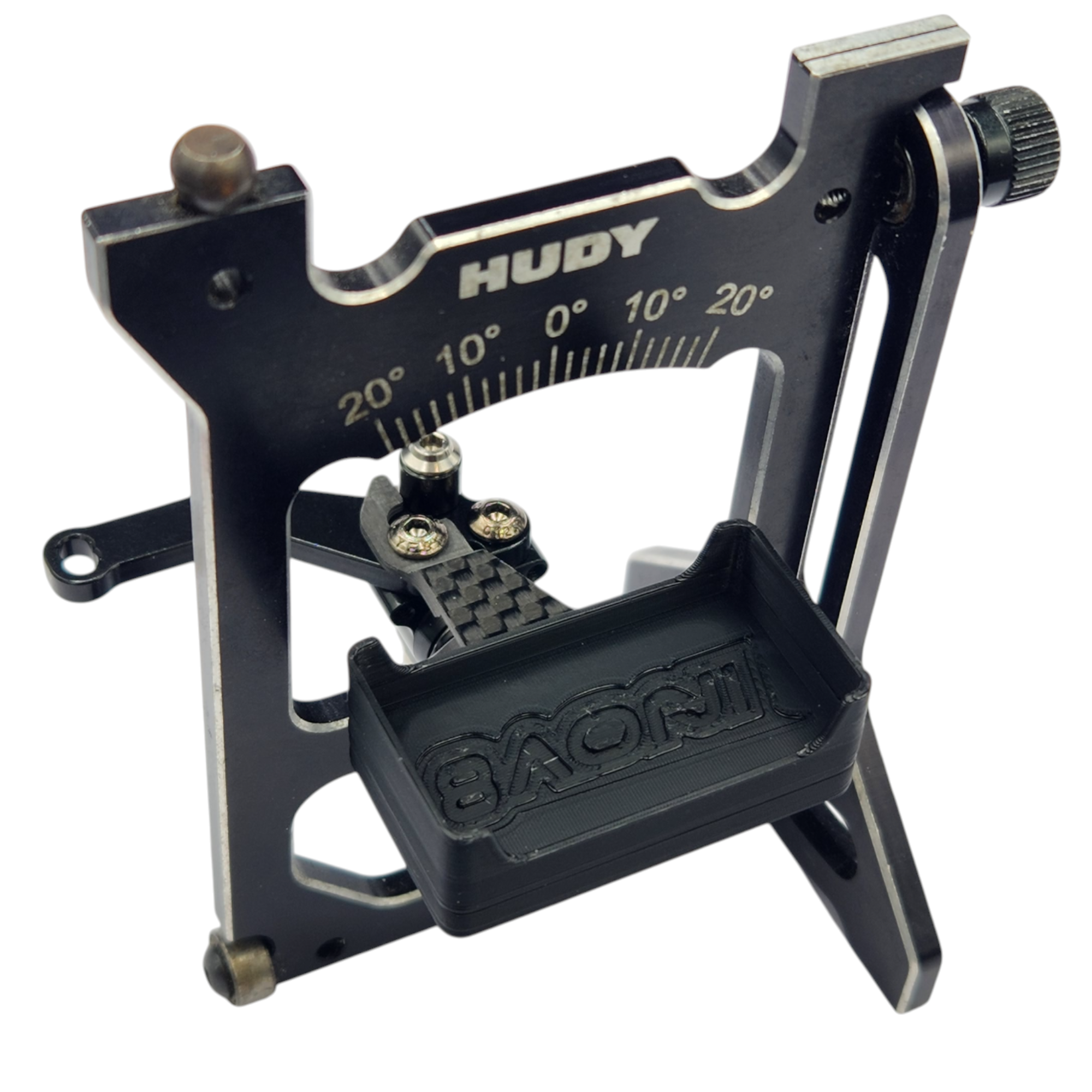 INOV8 3DX Carbon Micro Digital Angle Gauge Caster Plate for