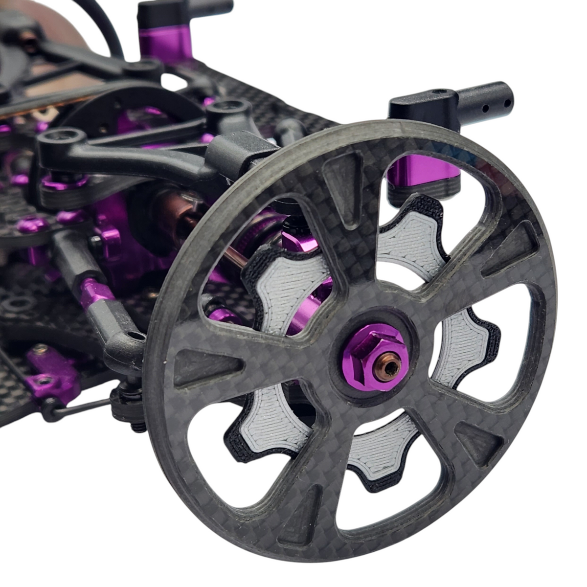 INOV8 3DX Carbon Setup Wheels for 1/10th Onroad