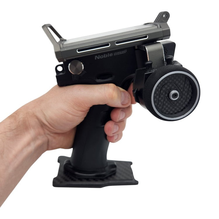 INOV8 3DX Carbon Steering Wheel for FlySky Noble/Noble Pro (Silver)