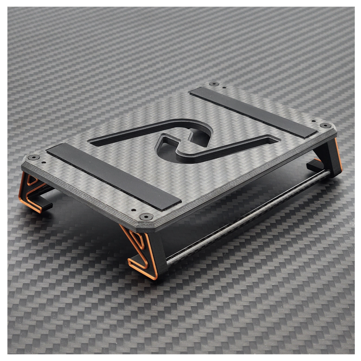 INOV8 3DX Carbon Car Stand for 1/10th &amp; 1/12th Onroad (Bronze)