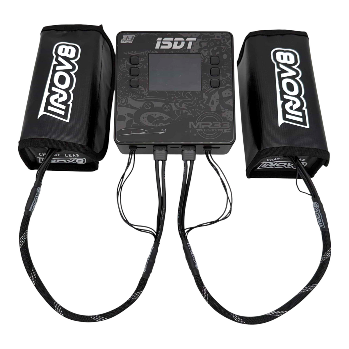 INOV8  EleX Premium Charging Cables 50cm 4mm to 5mm Bullet