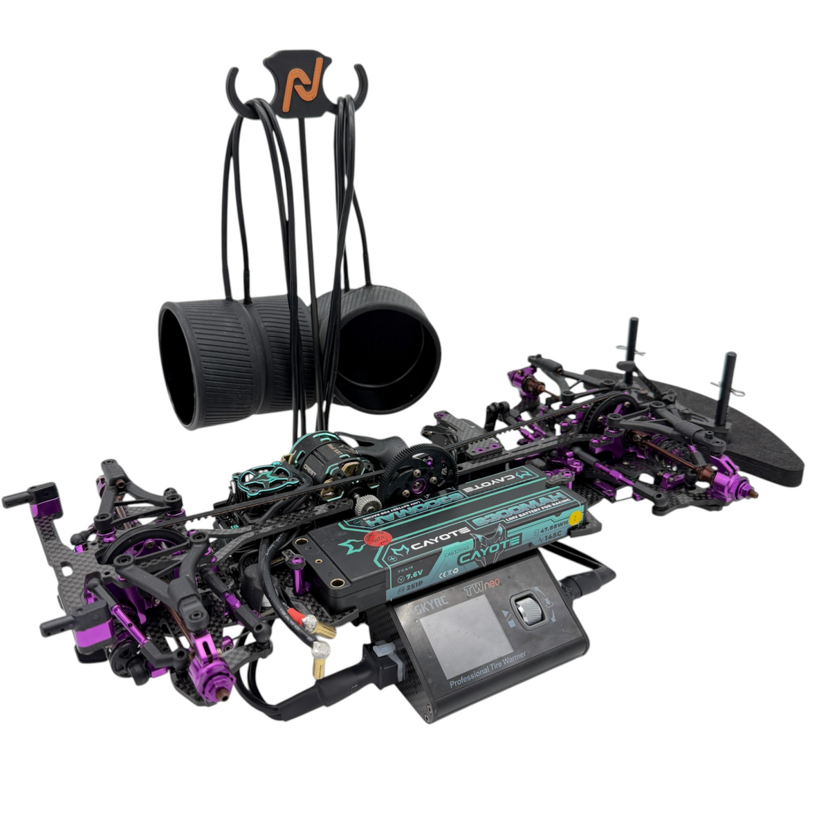 INOV8 3DX Carbon SkyRC TW Neo Warmer Car Stand (Bronze)