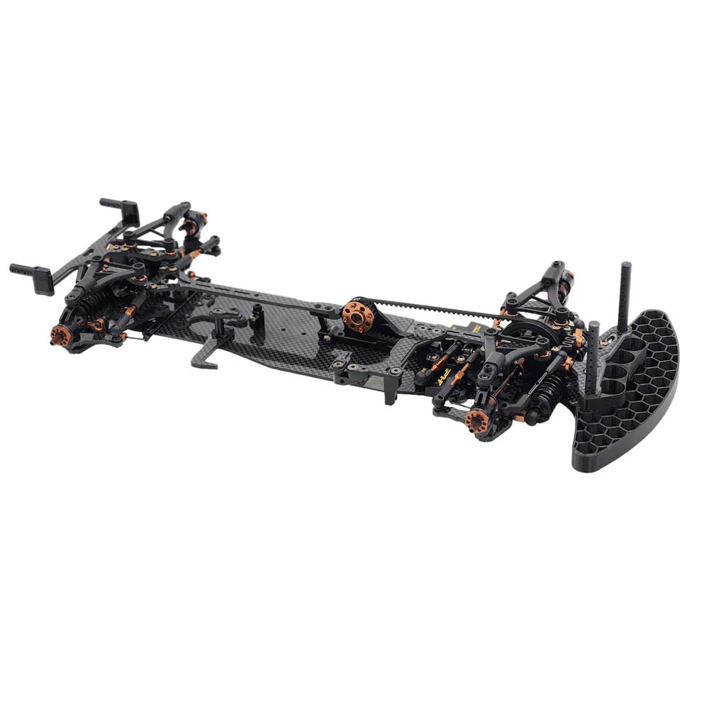 SP1-F 1/10th EP Onroad FWD Car Kit - Carbon (reinforced all 4 bulkheads)