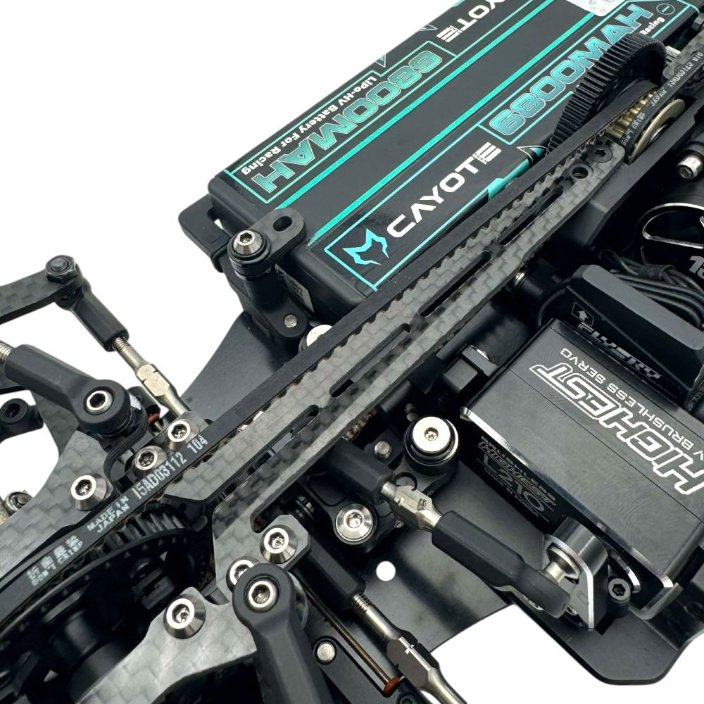 INOV8 SlimX 1.6mm Carbon Topdeck Type 2 for Yokomo MS2.0