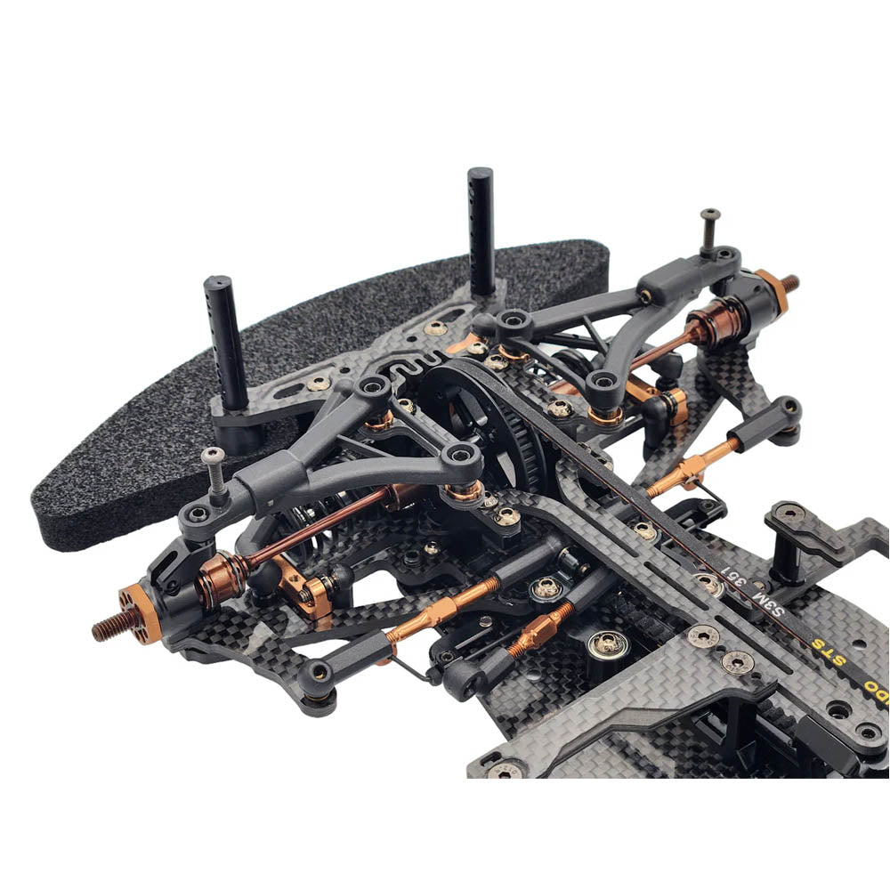 SP1 1/10th EP On-Road Touring Car Kit - Carbon  (updated bulkheads)