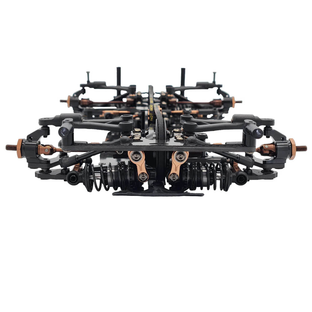 SP1 1/10th EP On-Road Touring Car Kit - Carbon  (updated bulkheads)