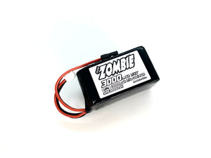 Team Zombie 3000mah 7.4v 22.20wh receiver pack Li-Po battery for KYOSHO 1/8 nitro buggy